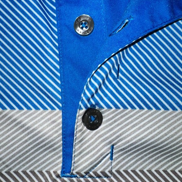 OAKLEY | MENS MEDIUM GOLF POLO | HYDROLIX | LIKE NEW - Picture 2 of 7